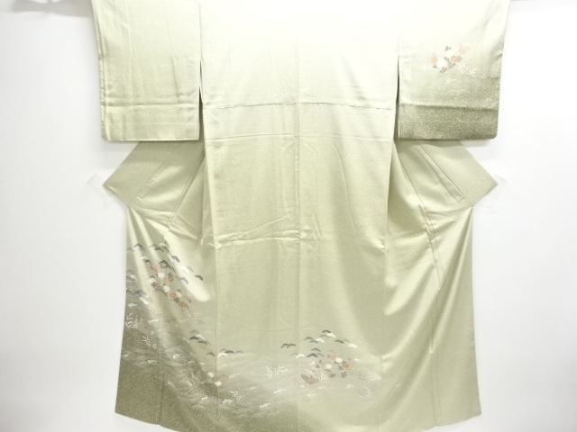 JAPANESE KIMONO / SMALL BOAT WAVES / CHRYSANTHEMUM / PINE PATTERN HOMO